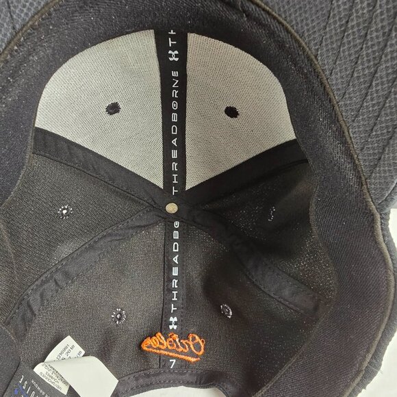 MLB BALTIMORE ORIOLES '47 BLACK HERITAGE CLEAN UP ADJUSTABLE HAT UNDER ARMOUR - Picture 3 of 6